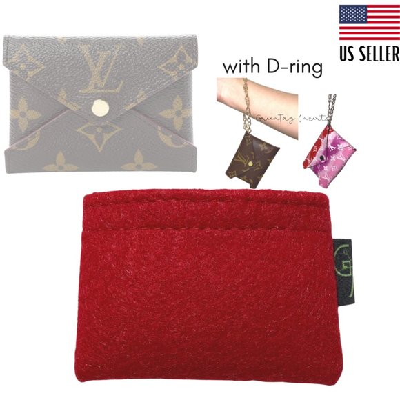 Felt Insert for L V  Kirigami Small w/ Gold D-ring - Picture 1 of 11